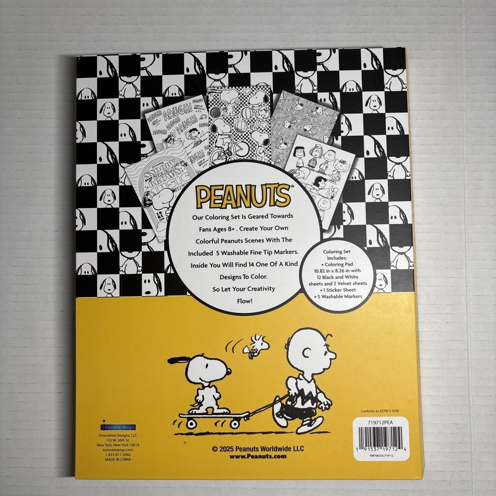 Peanuts Coloring Set - Picture 2 of 5